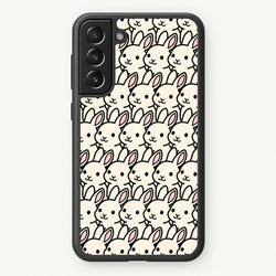Bunny Rabbit Pattern  - Easter Phone Case for Galaxy S21FE