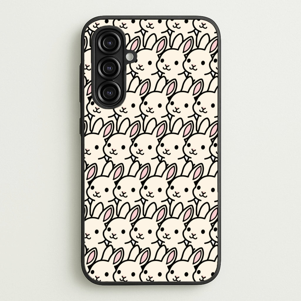 Bunny Rabbit Pattern  - Easter Phone Case for Galaxy A16