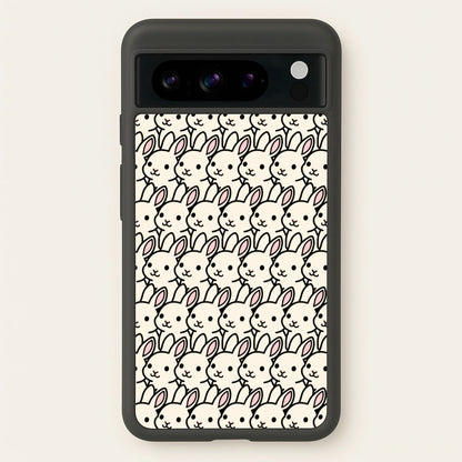 Bunny Rabbit Pattern  - Easter Phone Case for Google Pixel 8 Pro