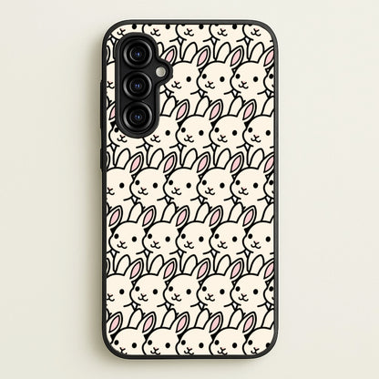 Bunny Rabbit Pattern  - Easter Phone Case for Galaxy A54