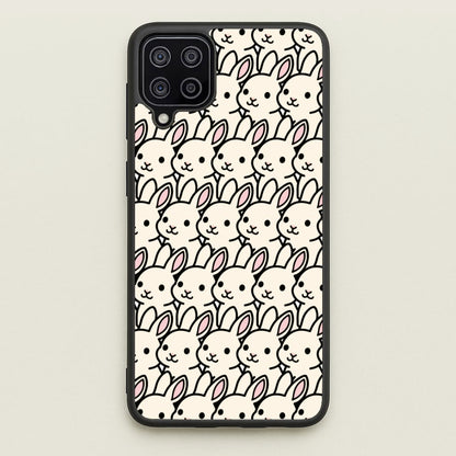 Bunny Rabbit Pattern  - Easter Phone Case for Galaxy A12