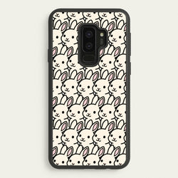 Bunny Rabbit Pattern  - Easter Phone Case for Galaxy S9 Plus