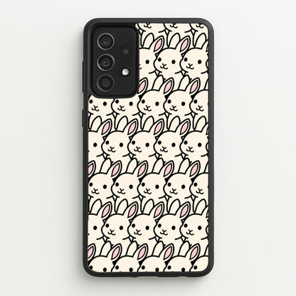Bunny Rabbit Pattern  - Easter Phone Case for Galaxy A52 / A52s