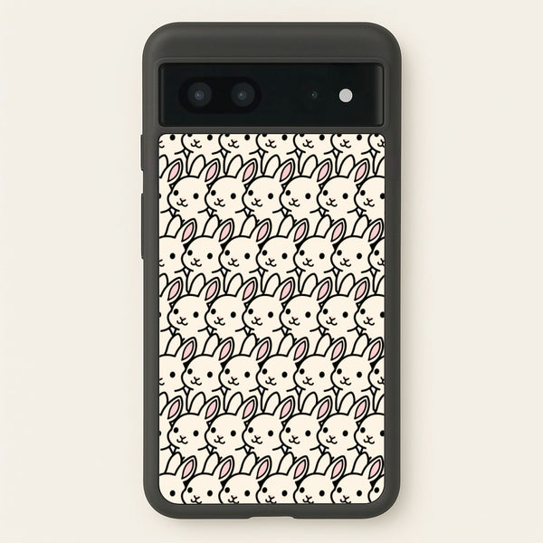 Bunny Rabbit Pattern  - Easter Phone Case for Google Pixel 7