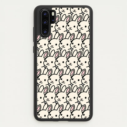 Bunny Rabbit Pattern  - Easter Phone Case for Huawei P30 Pro