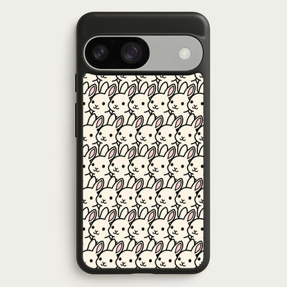 Bunny Rabbit Pattern  - Easter Phone Case for Google Pixel 9 / 9 Pro