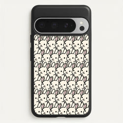 Bunny Rabbit Pattern  - Easter Phone Case for Google Pixel 9 Pro XL