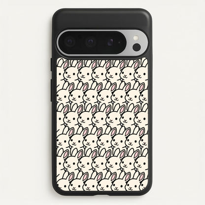 Bunny Rabbit Pattern  - Easter Phone Case for Google Pixel 9 Pro XL