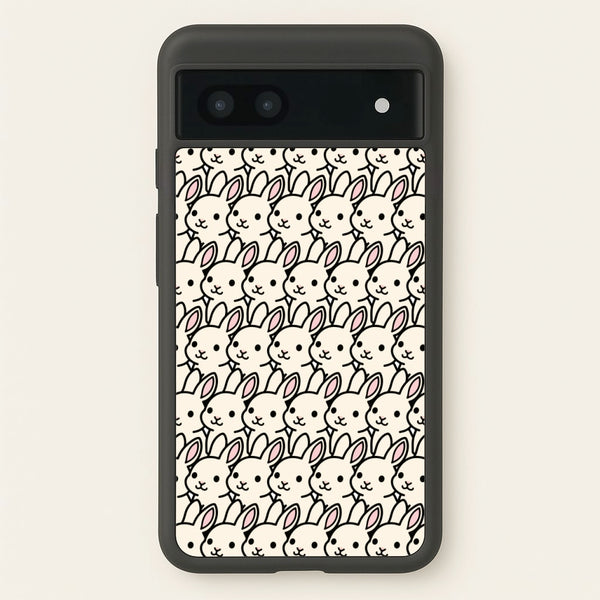 Bunny Rabbit Pattern  - Easter Phone Case for Google Pixel 7a