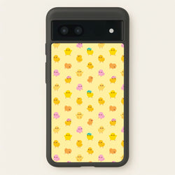 Cute Chick Pattern  - Easter Phone Case for Google Pixel 7a