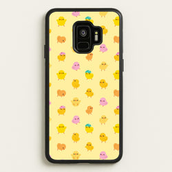 Cute Chick Pattern  - Easter Phone Case for Galaxy S9