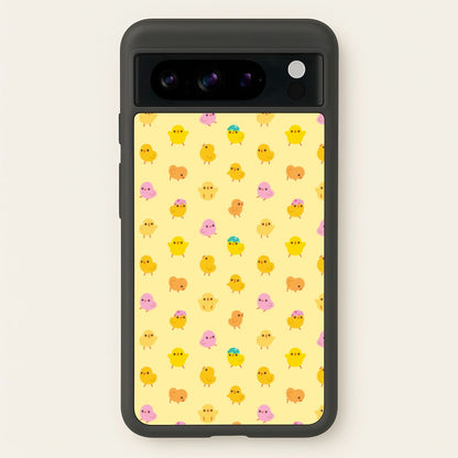 Cute Chick Pattern  - Easter Phone Case for Google Pixel 8 Pro
