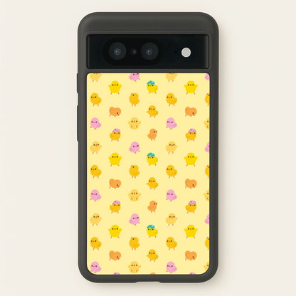 Cute Chick Pattern  - Easter Phone Case for Google Pixel 8
