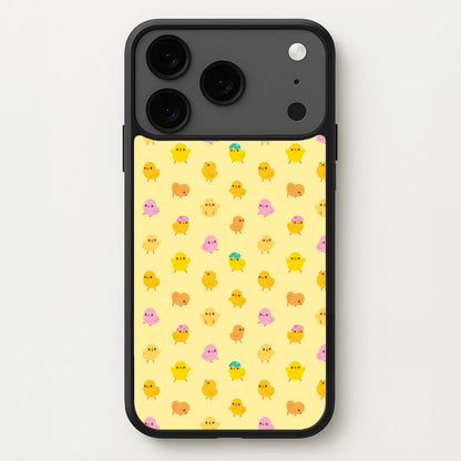 Cute Chick Pattern Phone Case for iPhone 17 Pro