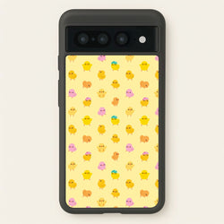 Cute Chick Pattern  - Easter Phone Case for Google Pixel 7 Pro