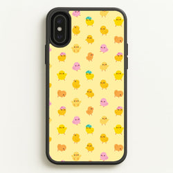 Cute Chick Pattern  - Easter Phone Case for iPhone XS Max