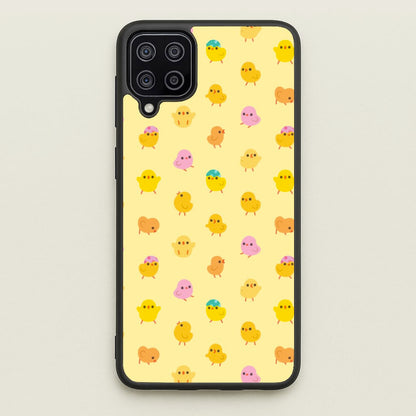 Cute Chick Pattern  - Easter Phone Case for Galaxy A12