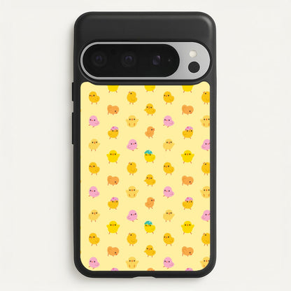Cute Chick Pattern  - Easter Phone Case for Google Pixel 9 Pro XL