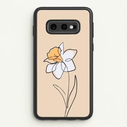 Spring Daffodil  - Easter Phone Case for Galaxy S10e