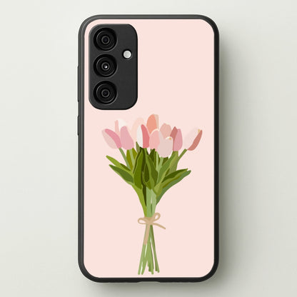 Spring Tulips  - Easter Phone Case for Galaxy A35