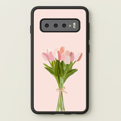 Spring Tulips  - Easter Phone Case for Galaxy S10