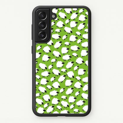 Sheep - Easter Patterns  - Easter Phone Case for Galaxy S22