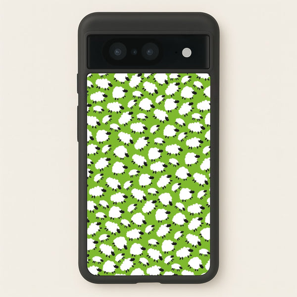 Sheep - Easter Patterns  - Easter Phone Case for Google Pixel 8