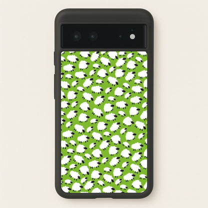 Sheep - Easter Patterns  - Easter Phone Case for Google Pixel 6