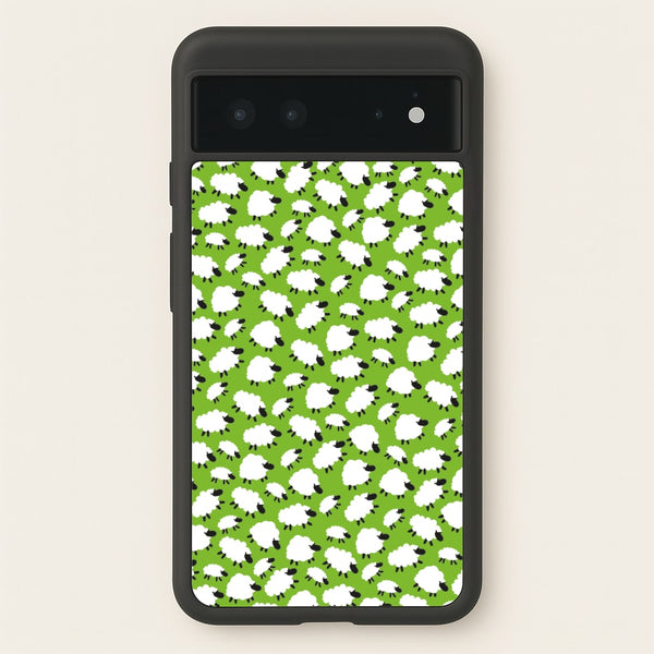 Sheep - Easter Patterns  - Easter Phone Case for Google Pixel 6