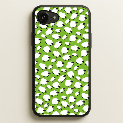 Sheep - Easter Patterns  - Easter Phone Case for iPhone 16e