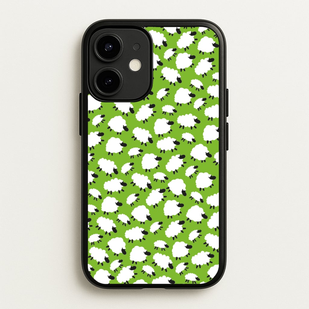 Sheep - Easter Patterns  - Easter Phone Case for iPhone 12 Mini