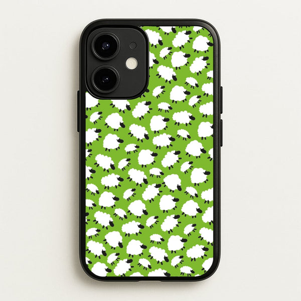 Sheep - Easter Patterns  - Easter Phone Case for iPhone 12 Mini