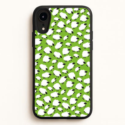 Sheep - Easter Patterns  - Easter Phone Case for iPhone XR