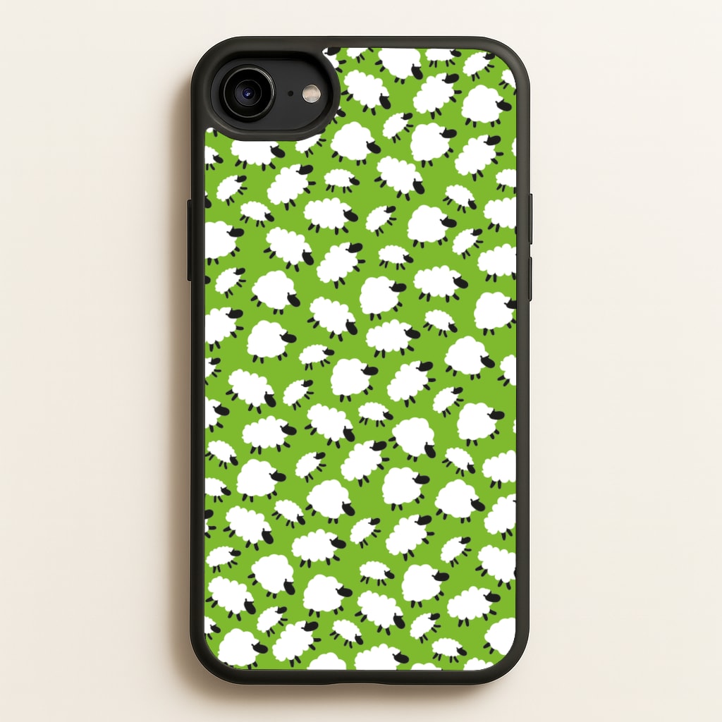 Sheep - Easter Patterns  - Easter Phone Case for iPhone 6 / 7 / 8 / SE