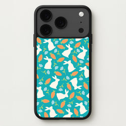 Bunnies And Carrots - Easter Patterns Phone Case for iPhone 17 Pro