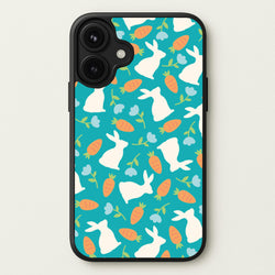 Bunnies And Carrots - Easter Patterns Phone Case for iPhone 17