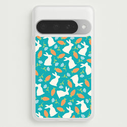 Bunnies And Carrots - Easter Patterns Phone Case for Google Pixel 10 Pro XL