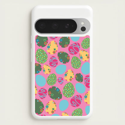 Pink Easter Eggs - Easter Patterns  - Easter Phone Case for Google Pixel 9 Pro XL