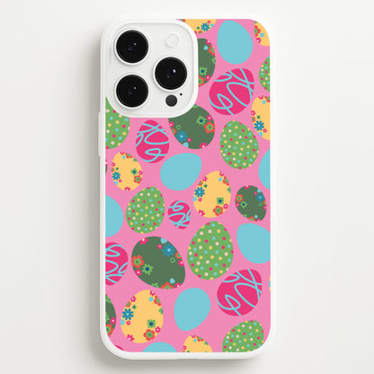 Pink Easter Eggs - Easter Patterns  - Easter Phone Case for iPhone 13 Pro Max
