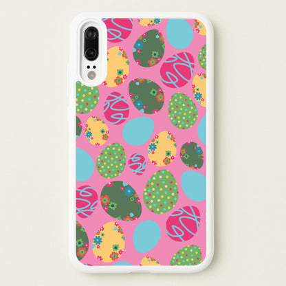 Pink Easter Eggs - Easter Patterns  - Easter Phone Case for Huawei P20