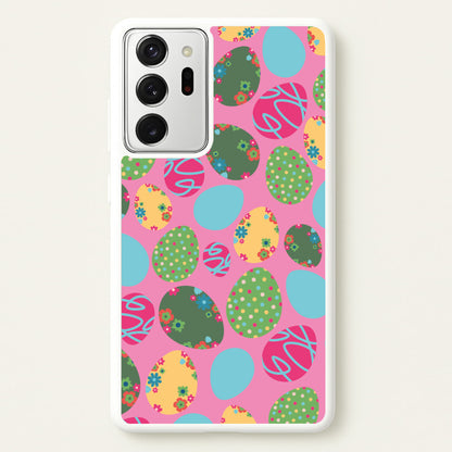 Pink Easter Eggs - Easter Patterns  - Easter Phone Case for Galaxy Note 20 Ultra