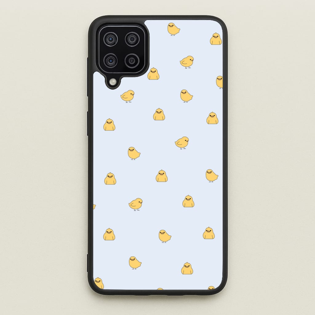 Chicks - Easter Patterns  - Easter Phone Case for Galaxy A12