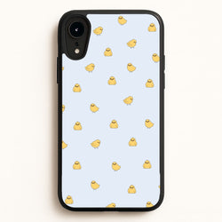 Chicks - Easter Patterns  - Easter Phone Case for iPhone XR