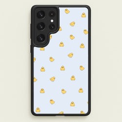 Chicks - Easter Patterns  - Easter Phone Case for Galaxy S22 Ultra