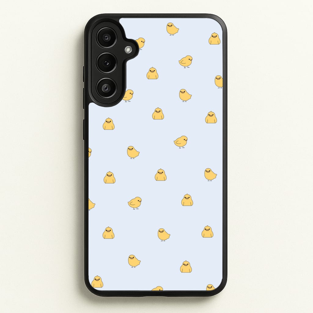 Chicks - Easter Patterns  - Easter Phone Case for Galaxy A34