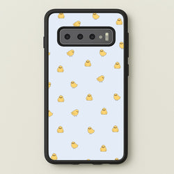 Chicks - Easter Patterns  - Easter Phone Case for Galaxy S10 Plus