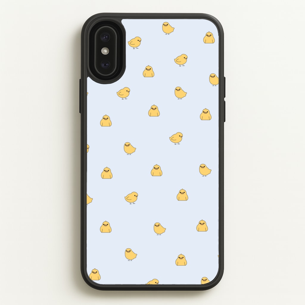 Chicks - Easter Patterns  - Easter Phone Case for iPhone XS Max