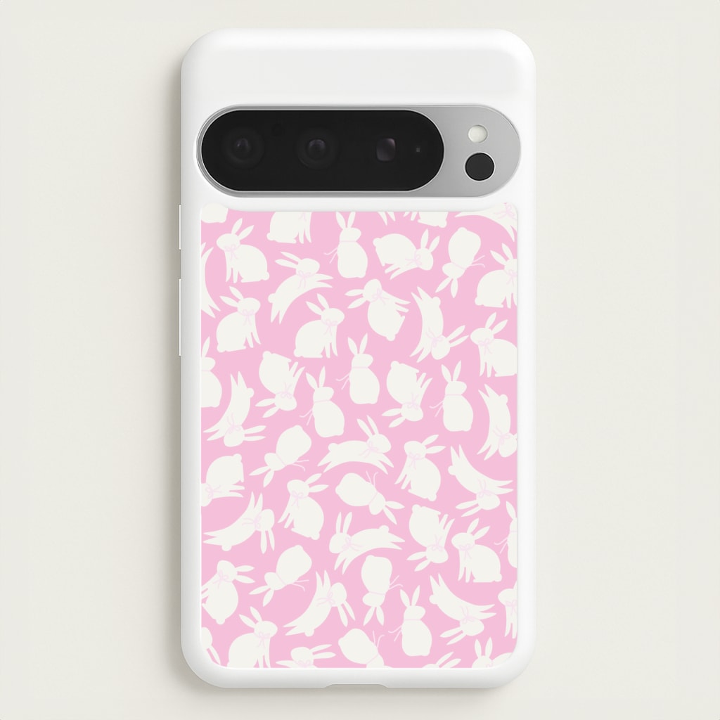 Bunnies And Bows - Easter Patterns  - Easter Phone Case for Google Pixel 9 Pro XL