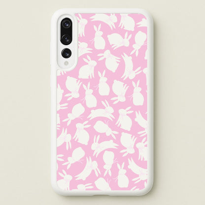 Bunnies And Bows - Easter Patterns  - Easter Phone Case for Huawei P20 Pro
