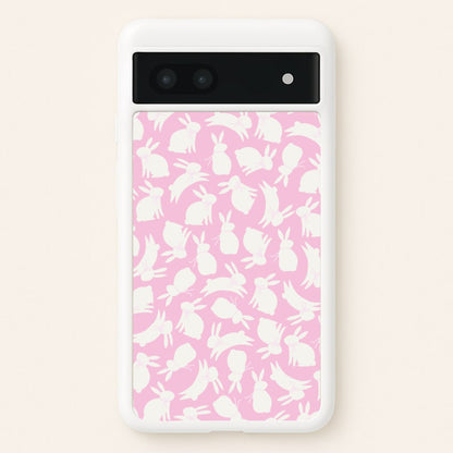Bunnies And Bows - Easter Patterns  - Easter Phone Case for Google Pixel 6a